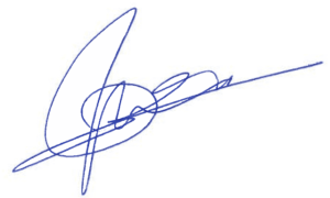 Handtekening D.A.T. Royakkers